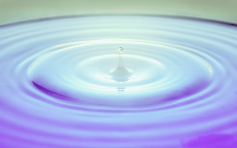 water vibration ripple